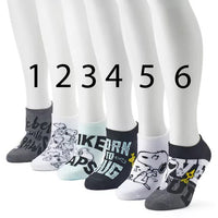 Snoopy No Show Socks  ON SALE!