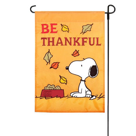 NON - VINTAGE FLAG - BE THANKFUL - snoopn4pnuts.com