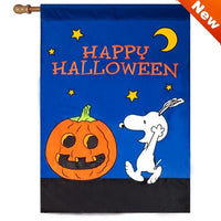 NON - VINTAGE FLAG - HAPPY HALLOWEEN - snoopn4pnuts.com