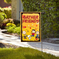 NON - VINTAGE FLAG - GATHER FRIENDS - snoopn4pnuts.com