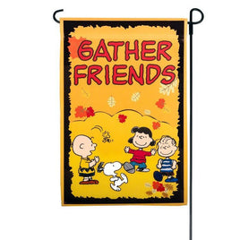 NON - VINTAGE FLAG - GATHER FRIENDS - snoopn4pnuts.com