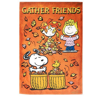 NON - VINTAGE FLAG - GATHER FRIENDS - snoopn4pnuts.com
