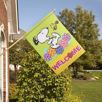 NON - VINTAGE FLAG - WELCOME - snoopn4pnuts.com