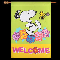NON - VINTAGE FLAG - WELCOME - snoopn4pnuts.com