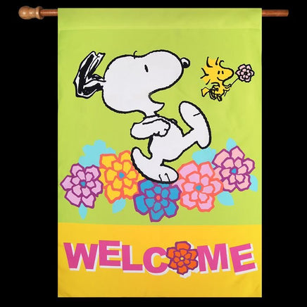 NON - VINTAGE FLAG - WELCOME - snoopn4pnuts.com