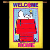 NON-VINTAGE FLAG - WELCOME HOME  ON SALE!