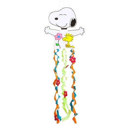NON - VINTAGE WINDSOCK - SPRING FLOWERS - snoopn4pnuts.com