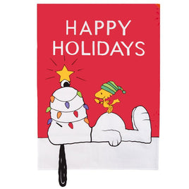 NON - VINTAGE FLAG - HAPPY HOLIDAYS - snoopn4pnuts.com