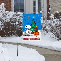 NON - VINTAGE FLAG - MERRY CHRISTMAS - snoopn4pnuts.com