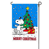 NON - VINTAGE FLAG - MERRY CHRISTMAS - snoopn4pnuts.com