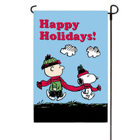 NON - VINTAGE FLAG - HAPPY HOLIDAYS - snoopn4pnuts.com