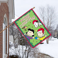 NON - VINTAGE FLAG - MERRY CHRISTMAS - snoopn4pnuts.com