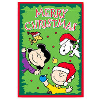 NON - VINTAGE FLAG - MERRY CHRISTMAS - snoopn4pnuts.com