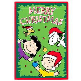 NON - VINTAGE FLAG - MERRY CHRISTMAS - snoopn4pnuts.com