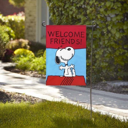 NON - VINTAGE FLAG - WELCOME FRIENDS - ON SALE! - snoopn4pnuts.com
