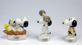 Peanuts Mini Porcelain Figurine - Olympics - snoopn4pnuts.com