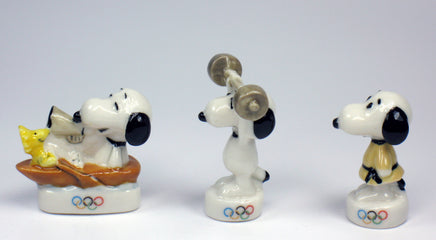 Peanuts Mini Porcelain Figurine - Olympics - snoopn4pnuts.com