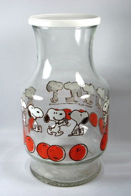Snoopy And Oranges Juice Chiller With Lid