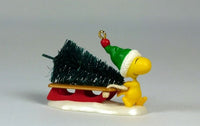 1996 Miniature Christmas Ornament - A Tree For Woodstock (No Box)