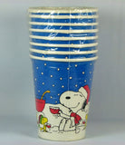 Snoopy Vintage Christmas Cups