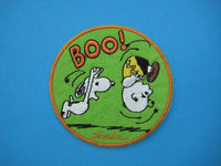 Charlie Brown and Snoopy Halloween Patch