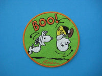 Charlie Brown and Snoopy Halloween Patch
