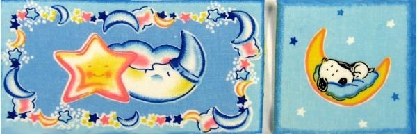 BABY SNOOPY MOON & STARS PATCH SET