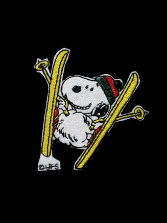 Snoopy Skier Patch