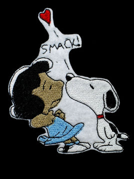 Snoopy Kisses Lucy Patch