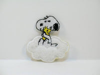 PUFFY PATCH - SNOOPY & WOODSTOCK ON CLOUD