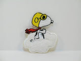 PUFFY PATCH - Snoopy FLYING ACE ON CLOUD