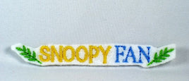 Snoopy Fan Patch