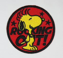 SNOOPY ROCKING OUT PATCH - snoopn4pnuts.com