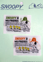 SNOOPY AND FRIENDS PATCH SET