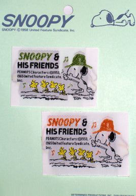 SNOOPY AND FRIENDS PATCH SET - snoopn4pnuts.com