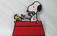 Snoopy Literary Ace Iron-On Cloth Patch
