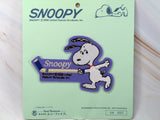 Snoopy Iron-On Cloth Patch - Hockey
