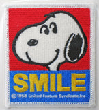 Snoopy Vintage Iron-On Cloth Patch - SMILE