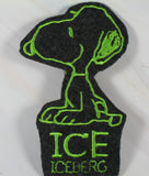 Snoopy Iron-On Cloth Patch - ICE (Iceberg)