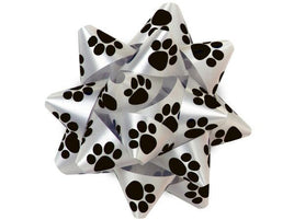 Paw Prints Gift Bow - Small