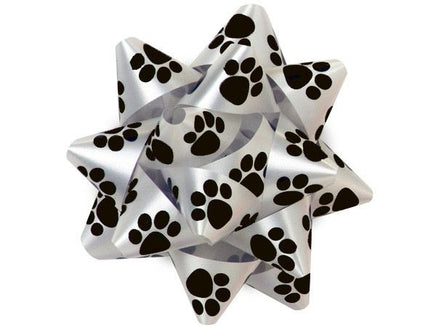 Paw Prints Gift Bow - Small