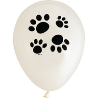 Snoopy Beagle Paw Prints Latex Balloon   (Air Fill/NOT Helium)