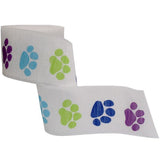 Paw Prints Streamer / Banner Roll