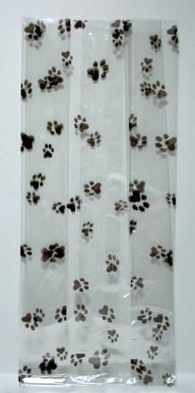 Paw Prints Cello Treat Bags