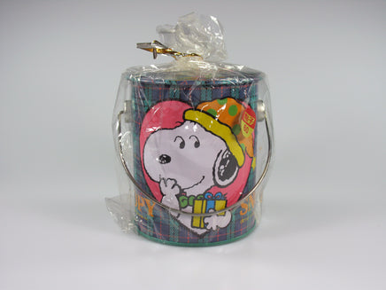 SNOOPY PAINT CAN TIN Bank - Snoopy's Gift - snoopn4pnuts.com