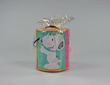 SNOOPY PAINT CAN TIN Bank - Happy Snoopy