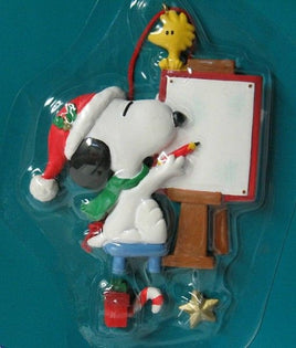 Adler Snoopy Artist Ornament