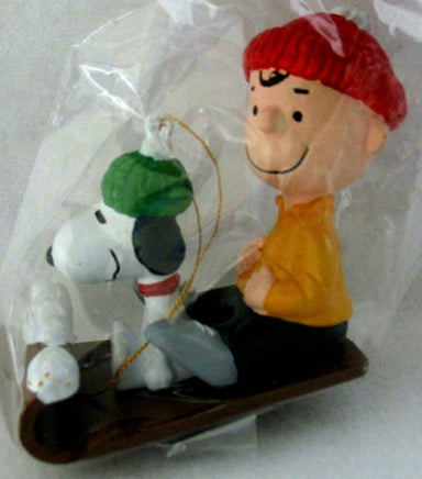 Adler Charlie Brown On Toboggan Ornament (Near Mint)