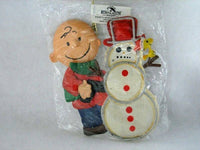 ADLER TIN CHARLIE BROWN ORNAMENT