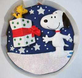 Adler Snoopy Disc Ornament